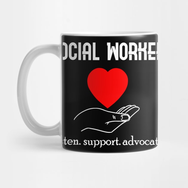Womens Social Worker Product Graduation Social Work Advocate by Linco
